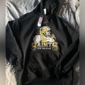 Junk Food Clothing New Orleans Saints NFL Hoodie. NWT.